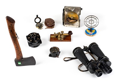 Lot 623 - Military compass.