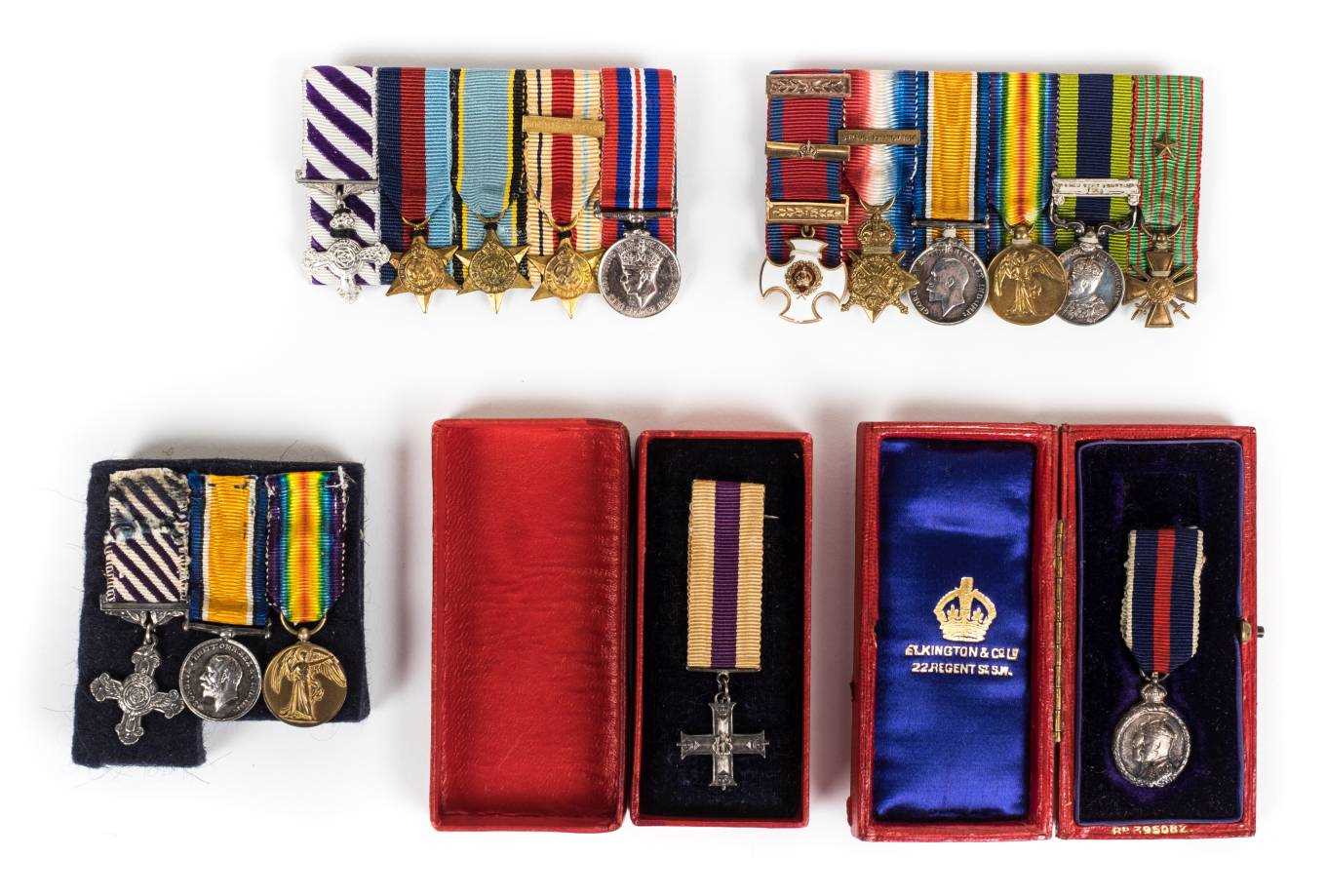 Lot 627 - Miniature medals.