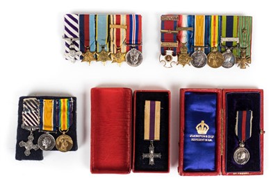 Lot 627 - Miniature medals.