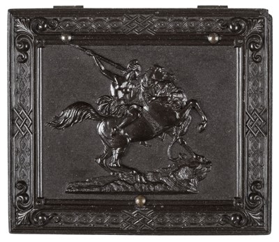 Lot 464 - Amazon on Horseback, Attacked by Tiger.