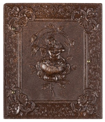 Lot 422 - Angel with Bird in Rose.