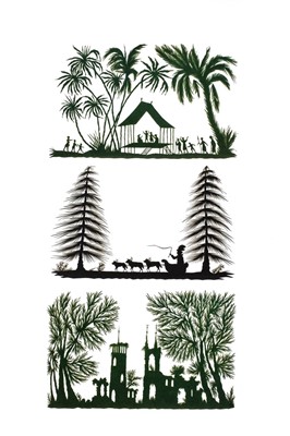 Lot 564 - Silhouettes.