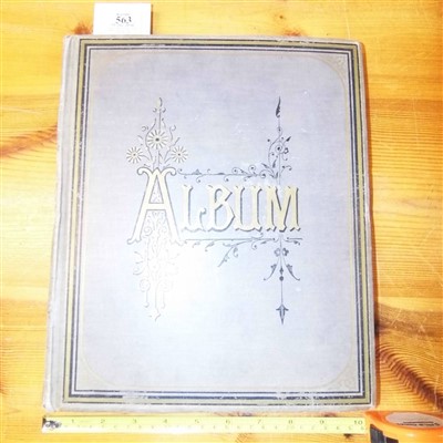 Lot 563 - Scrap albums.