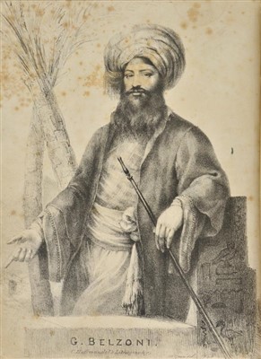Lot 2 - Belzoni, Giovanni-Battista
