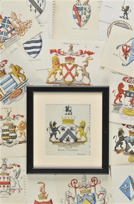 Lot 374 - Heraldry.