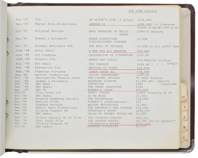 Lot 441 - Evans (Laurence, 1912-2002, theatrical agent).