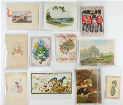 Lot 395 - Greetings Cards.