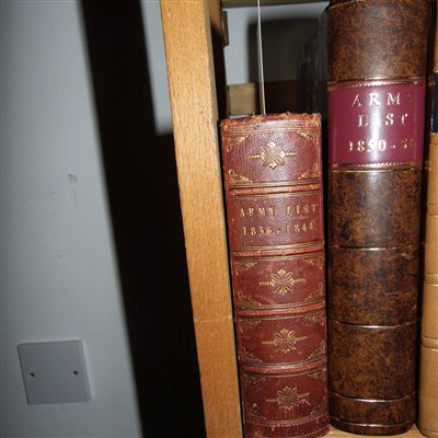 Lot 836 - Army Lists.