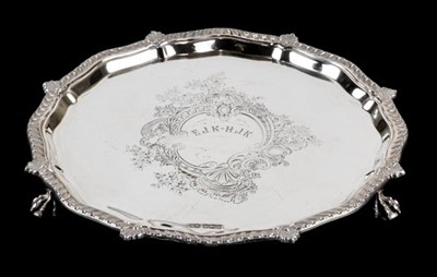 Lot 123 - Salver.