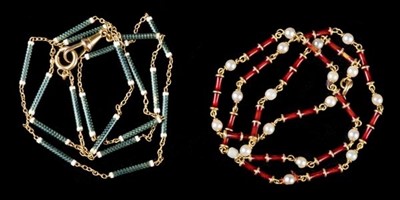 Lot 89 - Necklaces.