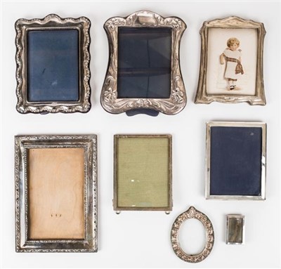 Lot 125 - Silver Frames.