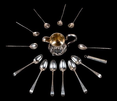 Lot 112 - Mixed Silver.