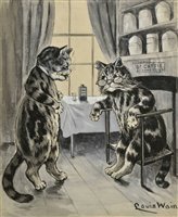 Lot 624 - Wain, Louis, 1860-1939