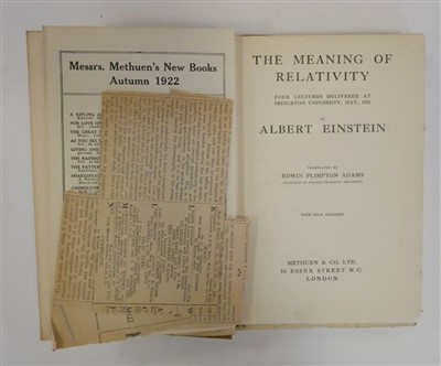 Lot 369 - Einstein, Albert 