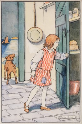 Lot 668 - Cobb, Ruth, fl. 1902-1953. A complete set of original drawings for Three Little Adventurers