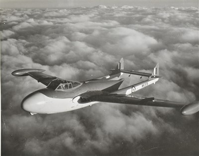 Lot 693 - DH Trident 1, DH Sea Venom, DH Sea Vixen (1st & 2nd protos), Sea Vixen (3rd proto), DH Moth Minor, DH Puss Moth.