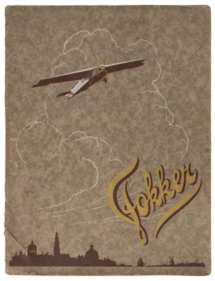 Lot 802 - Fokker Brochure