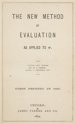Lot 546 - [Dodgson, Charles Lutwidge, 'Lewis Carroll'.