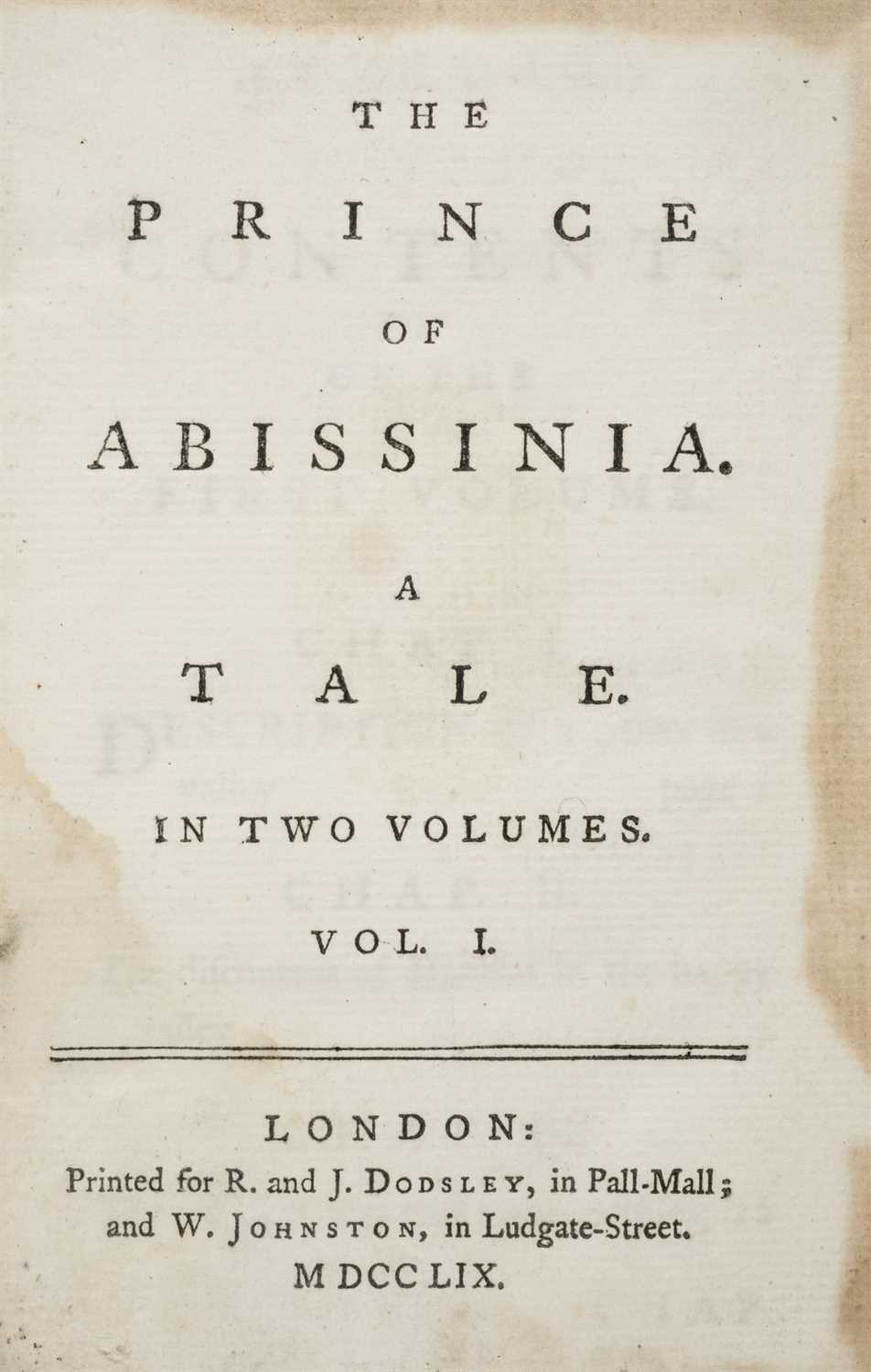 Lot 11 - [Johnson, Samuel].