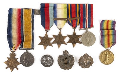 Lot 991 - Medals.