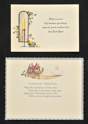 Lot 500 - Greetings Cards.