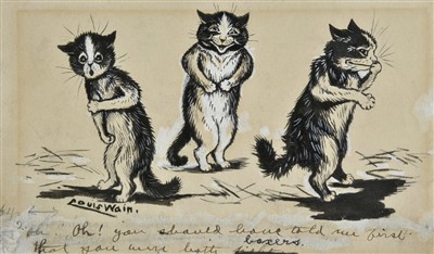Lot 524 - Wain, Louis, 1860-1939