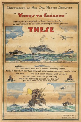 Lot 899 - WWII Posters.