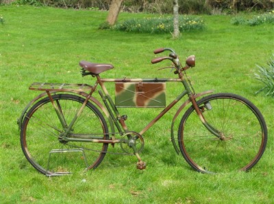 Lot 525 - A WW2 German Wehrmacht Bicycle.