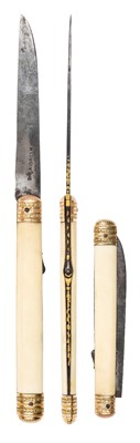 Lot 926 - Folding Knife.