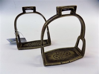 Lot 980 - Tibetan Stirrups.