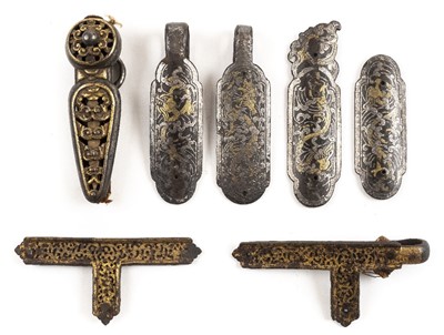 Lot 979 - Tibetan Harness Mounts.