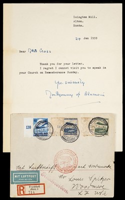 Lot 771 - Aviation Autographs.