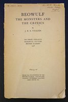 Lot 877 - Tolkien, J.R.R.