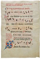 Lot 273 - Illuminated manuscripts.