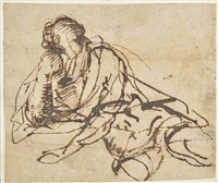 Lot 43 - Circle of Anthony Van Dyck (1599-1641).