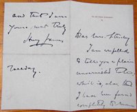 Lot 276 - James, Henry, 1843-1916