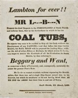 Lot 265 - Broadside - Railways & Employment.