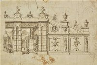 Lot 3 - Attributed to Ferdinando Galli Bibiena (1656-1743).