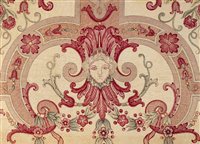 Lot 295 - Fabric panel.