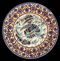 Lot 6 - Pottery Charger.