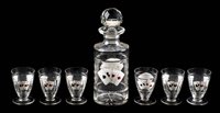 Lot 40 - Glass Decanter.