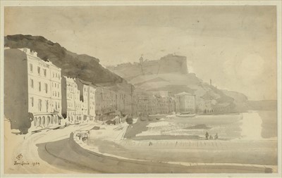Lot 33 - Corsica. View of Bonifacio, 1959