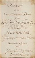 Lot 615 - Fire Insurance.