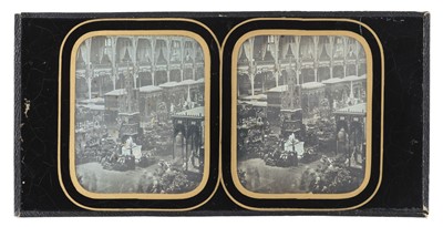 Lot 338 - Stereoscopic Daguerreotype.