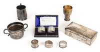 Lot 70 - Mixed Silver.