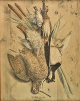 Lot 201 - Adam (Albert, 1833-1900). Lapin, Poule & Coq, circa 1880