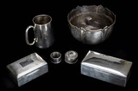 Lot 71 - Mixed Silver.