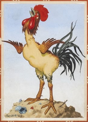 Lot 685 - McGill (Donald Fraser Gould, 1875-1962). I haven't got much to crow about, but dammit, here goes!