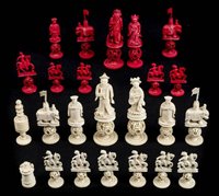 Lot 35 - Chess Set.