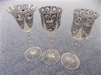 Lot 12 - Wine Glasses.